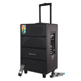 ZEBRONICS Banjo Pro Zeb Monster Pro 2X15L2 LED display, Wireless BT with v4.2 120 W Bluetooth Party trolley  Speaker