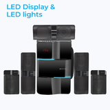 Zebronics dragon 1 190W RMS multimedia speaker system for computer desktop laptop Smart TV LED TV DVD player | BT v5.0 | HDMI (ARC) | Optical IN | USB | AUX | FM