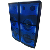 DJ Stone Hard rock  DJ Speaker with 2 wireless UHF MIC |Karaoke | BT | USB | AUX