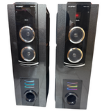 Cemex 15005 MIC 6 Woofer DJ Party Tower Speaker with Karaoke & Recording