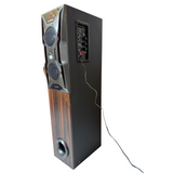 Cemex Audvio T6200 Bluetooth single tower Speaker for Home & Parties – Basic Karaoke Recording, FM, AUX, BT & USB more.