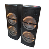 DJ Stone Blast Ring light DJ tower speaker. Amazing Bass.| Karaoke | USB | AUX I BT