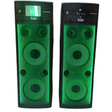 DJ STONE DJ1010 Fire Light Ver1.1 Multimedia Mini DJ Party Bluetooth Tower Speaker. Karaoke Compatible | BT | USB | AUX. Thumping bass. Best for Singing Practice with MIC Volume & ECO Control