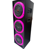 DJ Stone Tuffan sigle party tower speaker for home. Bluetooth, USB, AUX & FM