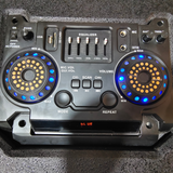 DJ Stone Dhamaka Ring light DJ tower speaker. Karaoke compatible | Bluetooth | USB | AUX