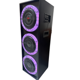DJ Stone Tuffan sigle party tower speaker for home. Bluetooth, USB, AUX & FM