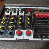 DJ Stone Blast DJ Speaker with 2 wireless UHF MIC |Karaoke | BT | USB | AUX