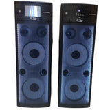 DJ STONE DJ1010 Fire Light Ver1.1 Multimedia Mini DJ Party Bluetooth Tower Speaker. Karaoke Compatible | BT | USB | AUX. Thumping bass. Best for Singing Practice with MIC Volume & ECO Control