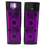 DJ STONE DJ1010 Fire Light Ver1.1 Multimedia Mini DJ Party Bluetooth Tower Speaker. Karaoke Compatible | BT | USB | AUX. Thumping bass. Best for Singing Practice with MIC Volume & ECO Control