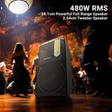 Zebronics Zeb-Epic Plus 480w RMS  speaker | Karaoke compatible