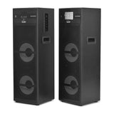 DJ Stone DJ1010 Ver 1.1 multimedia DJ party tower speaker. Karaoke compatible | BT | USB | AUX