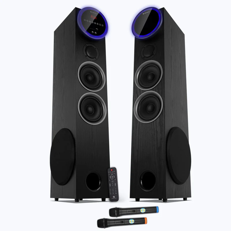 Bluetooth tower hotsell speakers with subwoofer