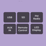 Zebronics Kong High Power DJ Tower Speaker for Stage and Parties