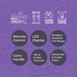 Zebronics Zeb-Epic 300W RMS speaker | karaoke compatible