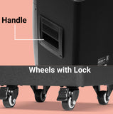 Zebronics Zeb Sheen 140W RMS Bluetooth Trolley Speaker with Karaoke, RGB Lights & Mic