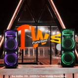 Zebronics Zeb Sheen 140W RMS Bluetooth Trolley Speaker with Karaoke, RGB Lights & Mic