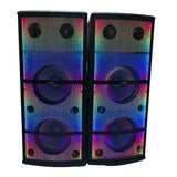 DJ Stone Hard rock  DJ Speaker with 2 wireless UHF MIC |Karaoke | BT | USB | AUX