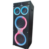 DJ Stone Rangbaaz party bluetooth tower speaker 100W RMS (Without wirelsss & without wired mic model) Karaoke compatible | BT | USB |AUX