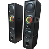 DJ Stone Ruby 4 PRO MAX multimedia extra high bass party tower speaker | BT | USB | AUX