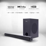 Aiwa AW-SSB180 2.1 channel Dolby soundbar with Bluetooth, USB, HDMI, optical, AUX and three EQ modes