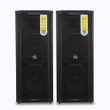 Zebronics Zeb-Mighty Plus 300W RMS DJ Speaker | Karaoke Compatible | Dual UHF Wireless MIC for singing | Echo/ Delay /Guitar volume controls