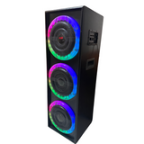 DJ Stone Tuffan sigle party tower speaker for home. Bluetooth, USB, AUX & FM