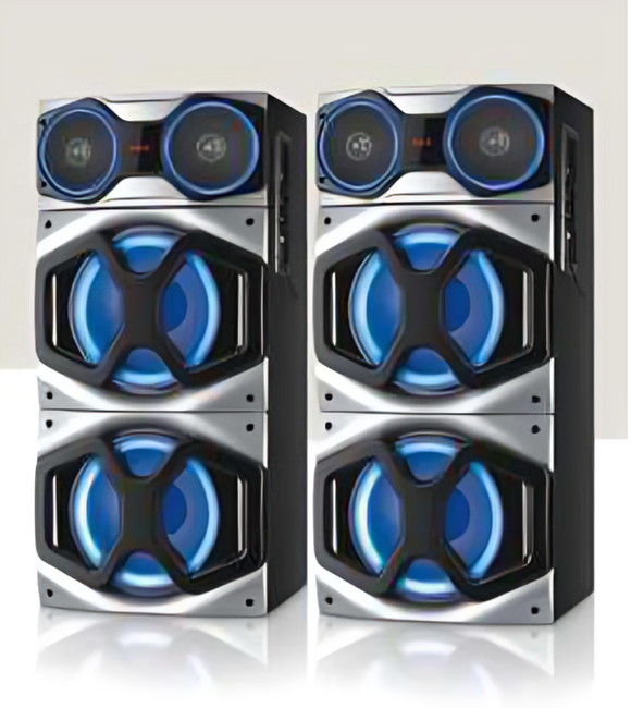 Cemex B3208 Multimedia Party DJ tower speaker with single wireless MIC