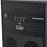 DJ STONE DJ1010 Fire Light Ver1.1 Multimedia Mini DJ Party Bluetooth Tower Speaker. Karaoke Compatible | BT | USB | AUX. Thumping bass. Best for Singing Practice with MIC Volume & ECO Control