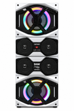 CEMEX Don Tower Mic-B-8844 Tower Speaker | Dual 8-Inch Woofers, Wireless Mic & Remote