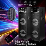 DJ Stone 16000 multimedia DJ tower speaker | bluetooth | USB | AUX