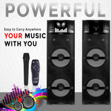 DJ Stone 16000 multimedia DJ tower speaker | bluetooth | USB | AUX