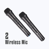 Zebronics Zeb-451 Moving Monster 2X8L Trolley Speaker 48W With Dual Mic | Bluetooth trolley speaker | Karaoke | BT | USB | AUX | FM