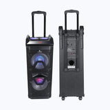 Zebronics Zeb-501 Moving Monster 2X8L party trolley speaker | Karaoke | BT | USB | AUX | FM | bluetooth trolley speaker