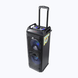 Zebronics Zeb-501 Moving Monster 2X8L party trolley speaker | Karaoke | BT | USB | AUX | FM | bluetooth trolley speaker