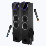 Zebronics Zeb-BTM9800RUCF 200W RMS bluetooth tower speaker | Karaoke compatible | BT | USB | AUX | TV HDMI ARC | optical in | Coaxial IN