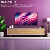 Zebronics ZEB-32P1-E 32 Inch LED TV with 1366 x 768 HD Display Resolution