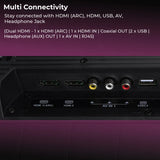 Zebronics ZEB-32P1-E LED TV with Dual HDMI, USB, AV and Headphone Connectivity