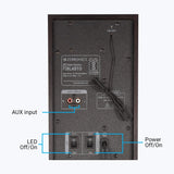 Zebronics Blasto rear panel with AUX and connectivity