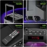 Zebronics Zeb-Dazzio Bluetooth Party Speaker with Wireless Karaoke Mic, RGB Lights & Powerful Bass
