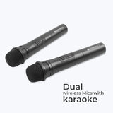 Zebronics Jolt Plus dual wireless microphones