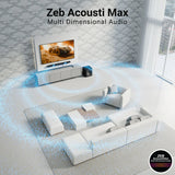 Zebronics Zeb-Juke Bar 9920 900W Dolby Atmos Soundbar | 7.1.2 Channel Home Theatre | Wireless Subwoofer | Bluetooth v5.3 | HDMI eARC | Deep Bass