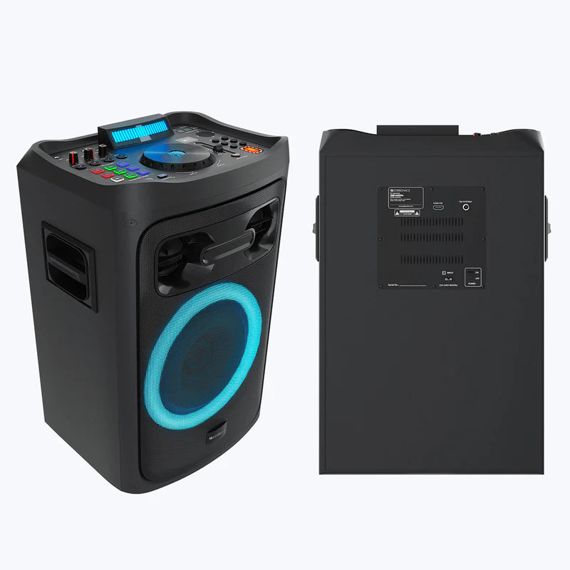 ZEBRONICS New Launch Riser Party DJ Speaker, 210W, Instant Karaoke