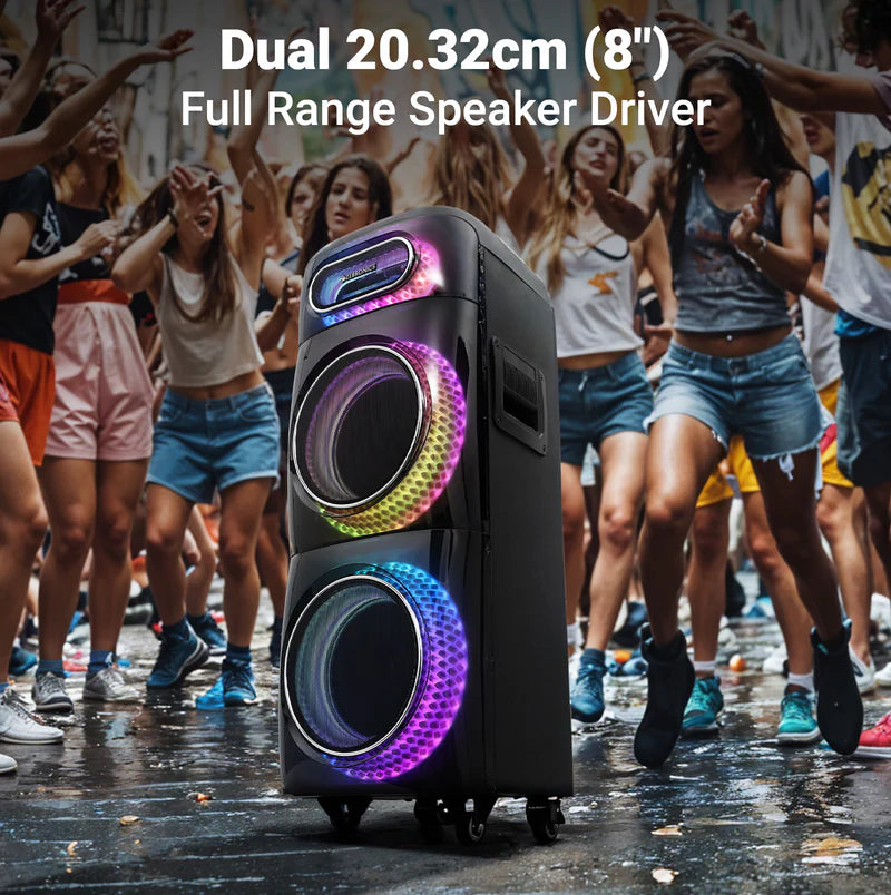 Zebronics Zeb Sheen 140W RMS Bluetooth Trolley Speaker with