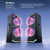 Zebronics Vox Plus Dual 12 Inch Drivers High Bass DJ Speaker