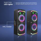 Zebronics Vox Plus RGB LED Bluetooth Party Speaker