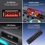 Zebronics Vox Plus USB Charging Mobile Holder LED Display Remote
