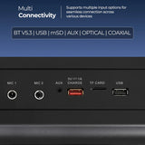 Zebronics Vox Plus Bluetooth USB AUX Optical Coaxial Connectivity
