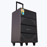 ZEBRONICS Banjo Pro Zeb Monster Pro 2X15L2 LED display, Wireless BT with v4.2 120 W Bluetooth Party trolley  Speaker