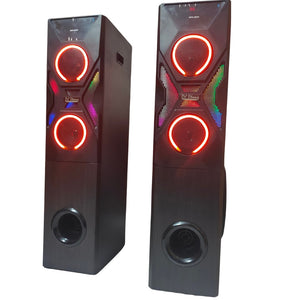 DJ Stone Thunder MIC multimedia tower speaker | BT | USB | AUX | FM