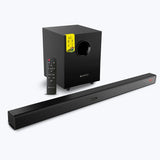 Zebronics Sonata 1 72W 2.1 channel soundbar with subwoofer and remote control